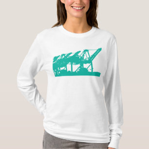 Le port tend le cou le sweat - shirt à capuche de