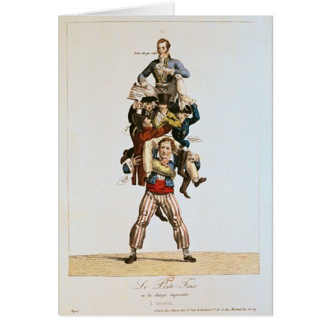 Le portier ou, la charge imposante, c.1820 (Devant)
