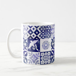 Le Portugais Azulejos couvre de tuiles la tasse