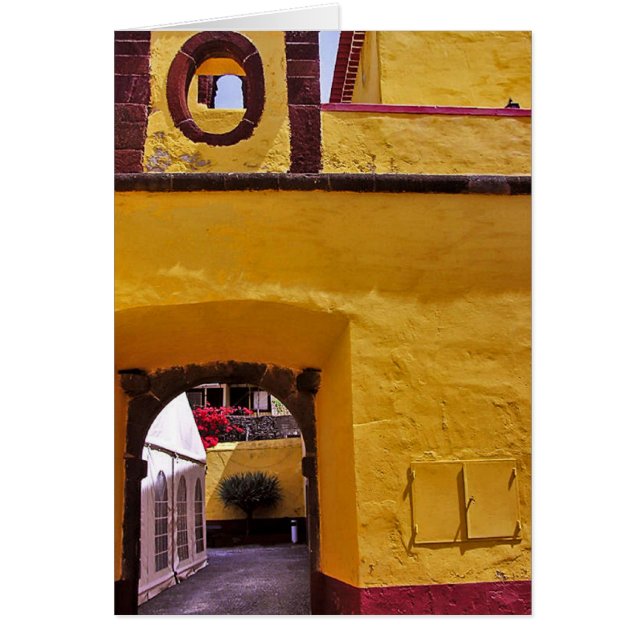 (le PORTUGAL) carte de portes de Funchal| (Devant)