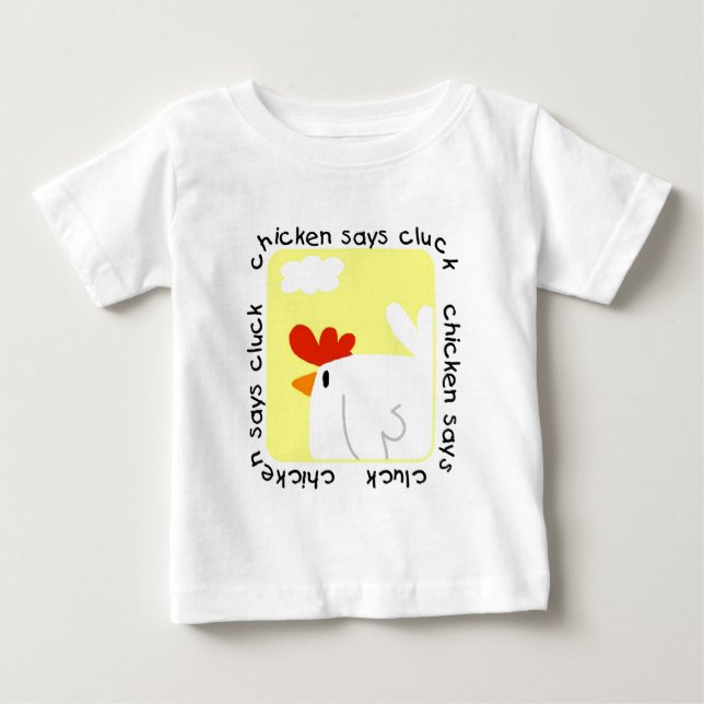 Le poulet indique des T-shirts et des cadeaux de (Devant)