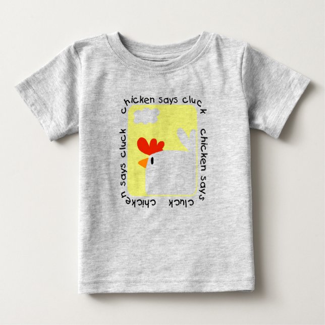 Le poulet indique des T-shirts et des cadeaux de (Devant)