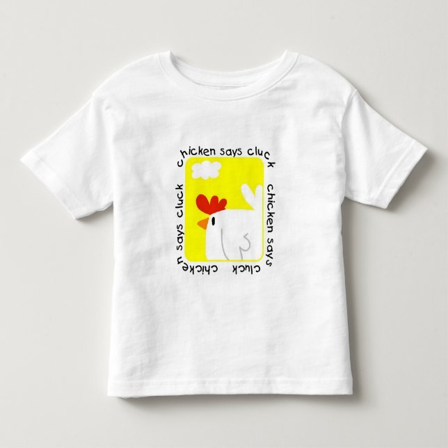 Le poulet indique des T-shirts et des cadeaux de (Devant)
