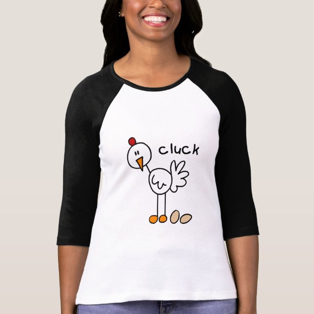 Le poulet indique des T-shirts et des cadeaux de (Devant)
