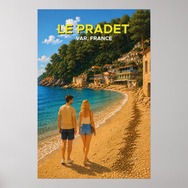 Le Pradet Poster (Vorne)