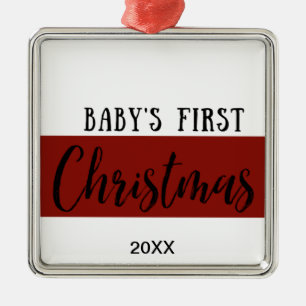LE PREMIER ORNEMENT DE NOËL DE BÉBÉ