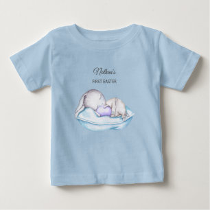 Le premier T-shirt bébé de Pâques pour bébé lapin