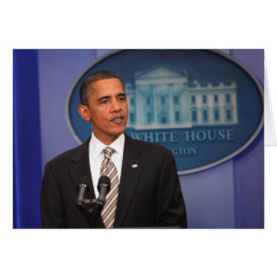 Le Président Barack Obama fait un faire-part