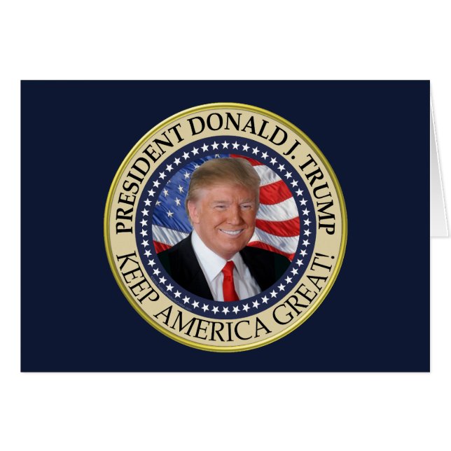 Le président Donald Trump 2020 garde l'Amérique d' (Devant Horizontal)