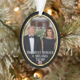 Le président Donald Trump & Melania Christmas