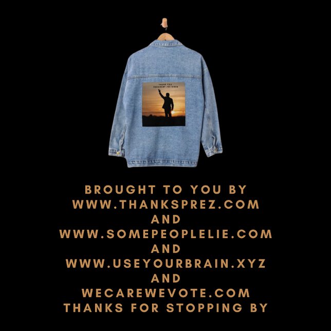 Le président Merci Joe Biden (Créateur téléchargé)