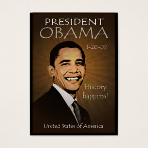 Le Président Obama - calendrier grunge de poche