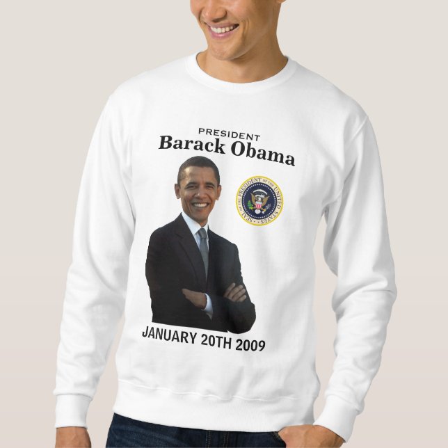 Le Président Obama Inauguration Sweatshirt (Devant)