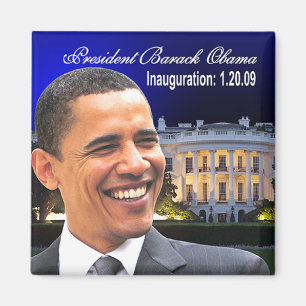 Le président Obama Magnet de la Maison Blanche
