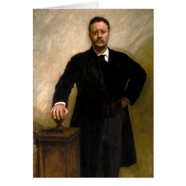 Le Président Theodore Roosevelt John Singer (Devant)