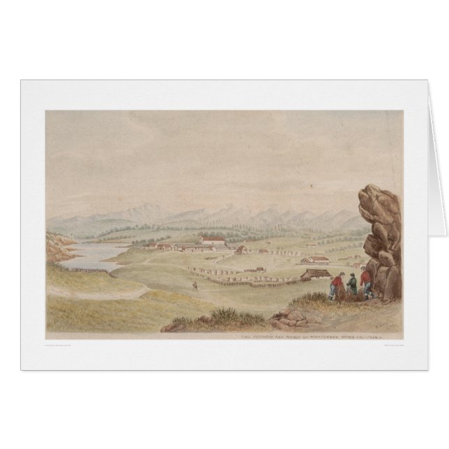 Le Presidio et le pueblo de Monterey (1104) (Devant horizontal)