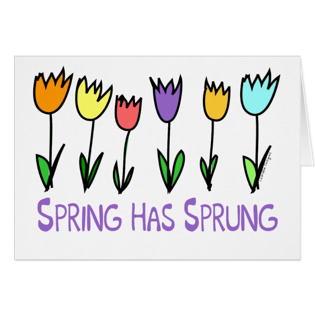 Le printemps a Sprung (Devant horizontal)