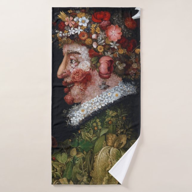 Le Printemps, Arcimboldo (Serviette de bain)