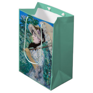 Le Printemps Manet Impressionist Art Malerei Mittlere Geschenktüte