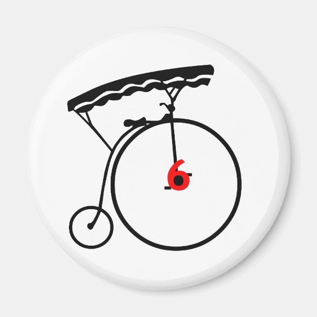 Le Prisonnier Numéro Six Magnet (Devant)