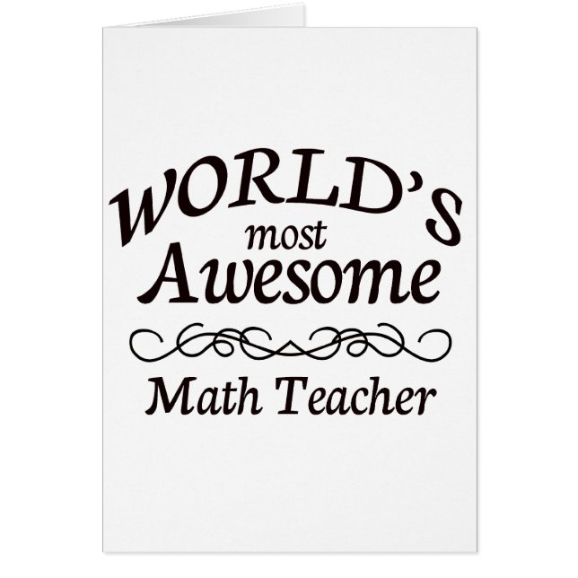 Le professeur de maths le plus impressionnant du (Devant)