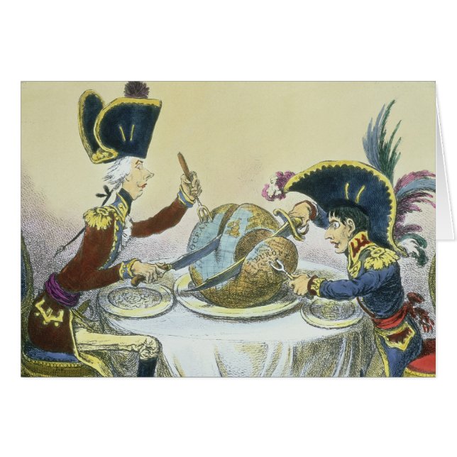 Le pudding de prune en danger, 1805 (Devant horizontal)