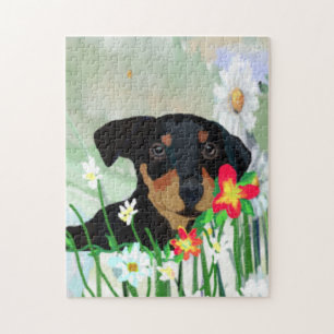 Le Puzzle de la marionnette de Doberman Pincher