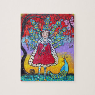Le puzzle de la Reine de paon