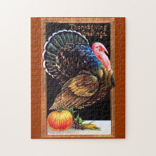 Le puzzle de Thanksgiving (Vertical)