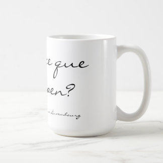 le que le de Qu'est-ce buppen la tasse