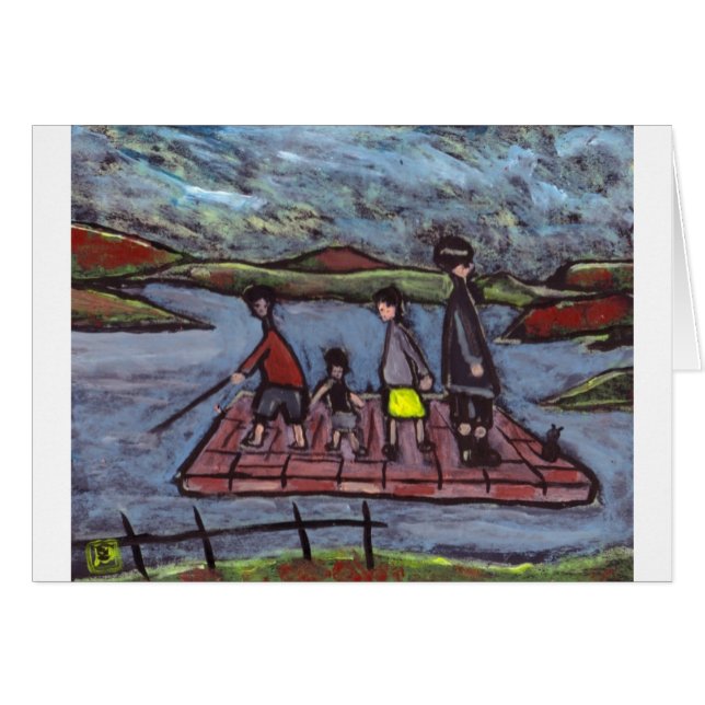 LE RADEAU (Devant horizontal)