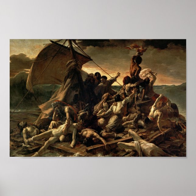 Le radeau de la méduse poster (Vorne)
