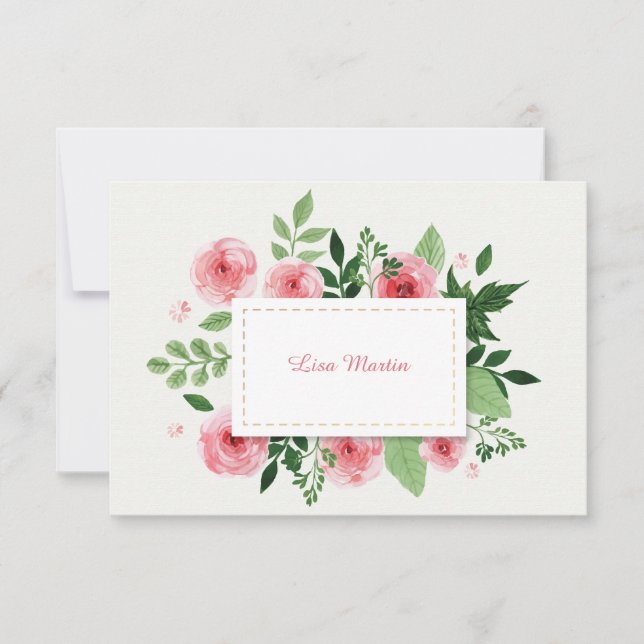 Le Ranunculus rose fleurit le Merci (Devant)