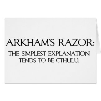 Le rasoir d'Arkham