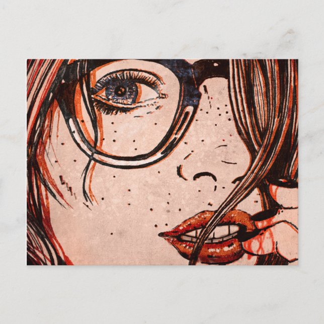 Le Regard Postkarte (Vorderseite)