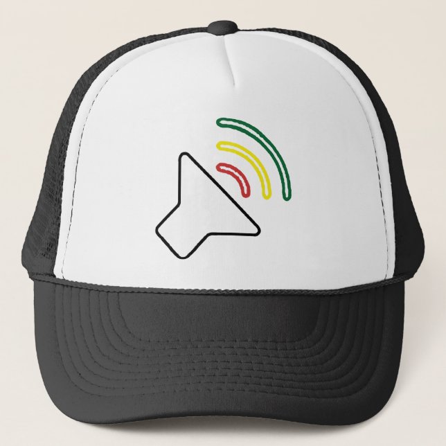 Le reggae écoutent casquette (Devant)