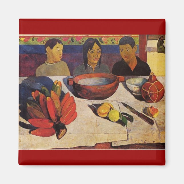 'Le Repas' - Magnet Paul Gauguin (Devant)