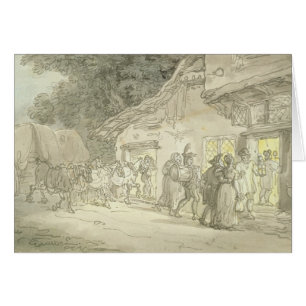 Le repos du Waggoner, c.1800-05 (stylo et encre et