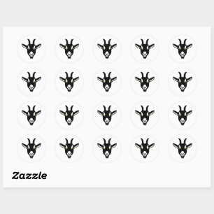 Le réseau de chèvres - Stickers chèvre