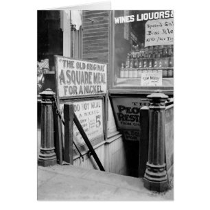 Le restaurant à cinq cents, 1915