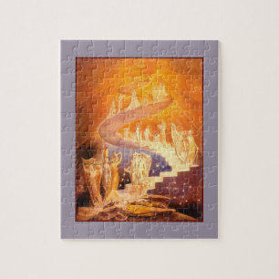 Le rêve de Jacob Par William Blake Jigsaw Puzzle