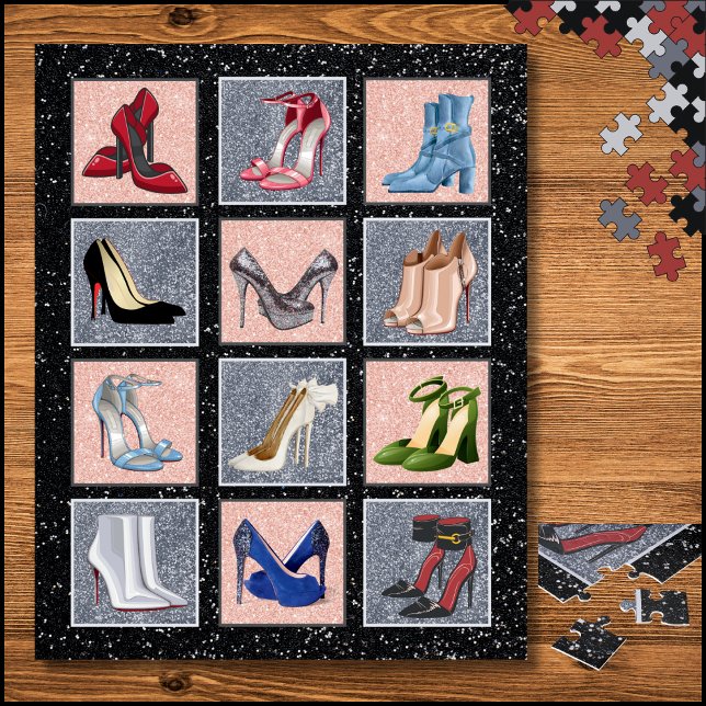 Le rêve de l'amoureux de chaussures Jigsaw Puzzle (Shoe Lover's Dream Jigsaw Puzzle)