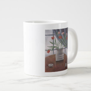 Le rideau en tulipes met en forme de tasse 2002