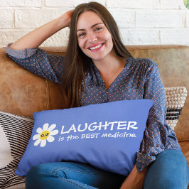 Le rire est le meilleur Coussin de la marguerite