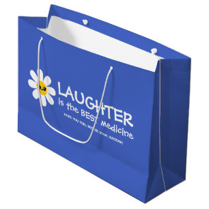 Le rire est le meilleur sac cadeau de médecine
