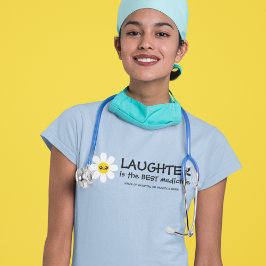 Le Rire Est Le Meilleur T-shirt Médical