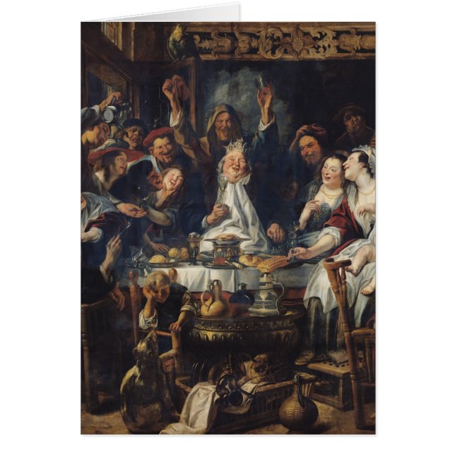 Le roi boit (Devant)