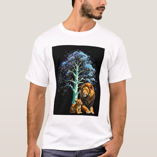 Le roi de la jungle T-shirt (Devant)