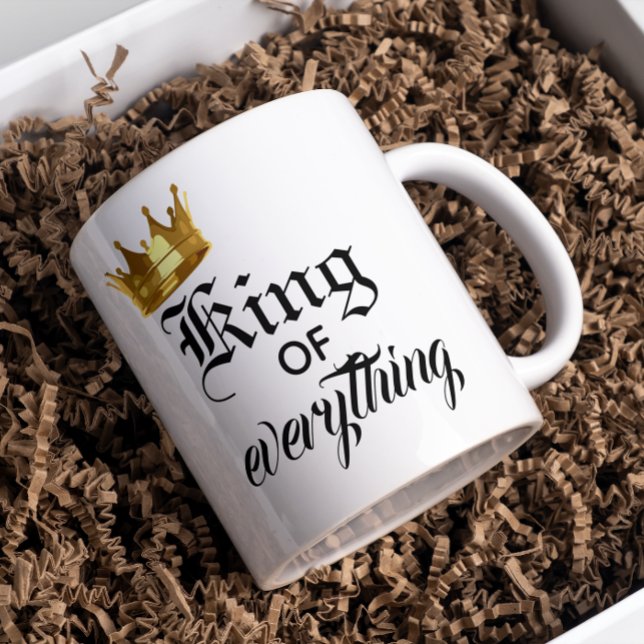 Le roi de tout le café de la Couronne Mug (Créateur téléchargé)