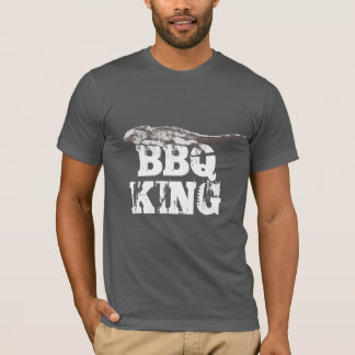 Le Roi drôle T-Shirt de BBQ d'iguane